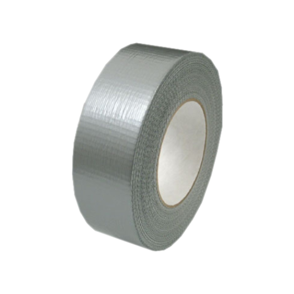 1 Case / 24 Rolls / $3.33 Roll Silver Duct Tape 2"x50m Free Shipping! 